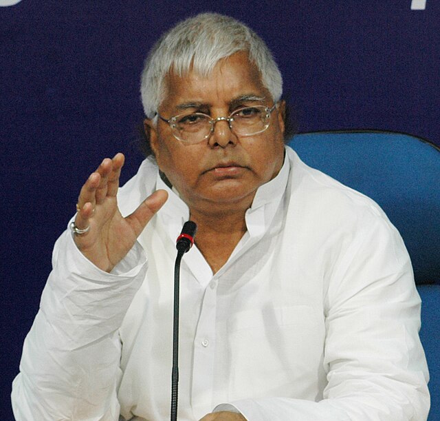 The Union Minister for Railways, Shri Lalu Prasad, addressing the economic editors? Conference - 2006,
Attribution: Ministry of Railways