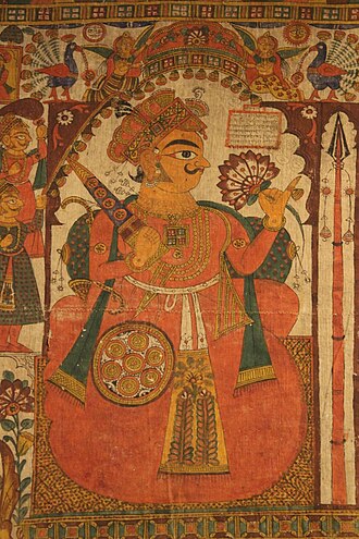 पाबुजी फड, दिल्ली- image from wikipedia,