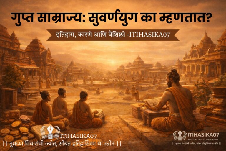 गुप्त साम्राज्याचा इतिहास दर्शवणारे सुवर्णयुग काळातील राजे, कला आणि संस्कृती