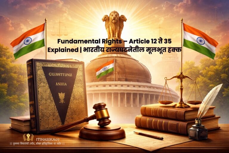 भारतीय संविधानातील कलम 12 ते 35 समजून घ्या.